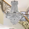 Lysekroner ^ Searchlight Versailles krystal-lysekrone, krom, 55 cm