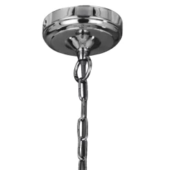Lysekroner ^ Searchlight Versailles krystal-lysekrone, krom, 55 cm