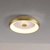 JUST LIGHT. GmbH Loftlamper > Vertigo LED-loftslampe, CCT, Ø 46,5 cm, messing