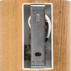 Gang|Pendellamper ^ SOLLUX LIGHTING Væglampe Ara som cylinder i træ