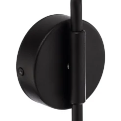 Euluna Væglamper > Væglampe Avalone udhæng 34 cm sort/messing