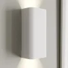 Gang|Væglamper ^ Nowodvorski Lighting Væglampe Bergen op & ned, hvid