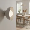 Væglamper|Væglamper ^ EMIBIG LIGHTING Væglampe Bibi K1, grå, stål/glas, Ø 18 cm