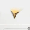 Opviq Væglamper|Væglamper > Væglampe Bird 3203, antik guld, metal, trekantet