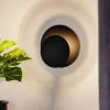 Væglamper|Væglamper ^ EMIBIG LIGHTING Væglampe Circle i rund form, sort