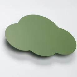 Væglamper|Væglamper ^ TK Lighting Væglampe Cloud, grøn, metal, 38 cm bred, 2 lyskilder, G9
