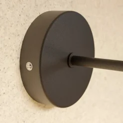 TK Lighting Væglamper > Væglampe Cubus, sort/rav, glas, Ø 18 cm, E27