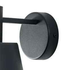 Væglamper|Væglamper ^ SIGMA Væglampe Dunka, antracit 1 lyskilde, stål, højde 17 cm