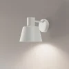 Væglamper|Væglamper ^ SIGMA Væglampe Dunka, taupe, 1 lyskilde, stål, E27, højde 17 cm