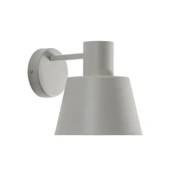 Væglamper|Væglamper ^ SIGMA Væglampe Dunka, taupe, 1 lyskilde, stål, E27, højde 17 cm