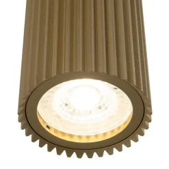 Væglamper ^ Maytoni Væglampe DYNAMICS, guldfarvet, højde 23 cm, metal op/ned