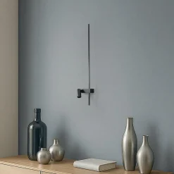 Nowodvorski Lighting Gang|Pendellamper > Væglampe EASY RIGHT, sort Bredde 80 cm Metal GU10 + LED