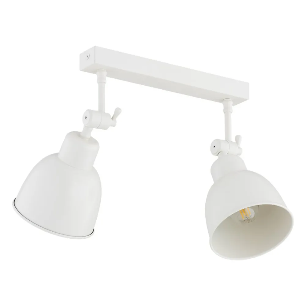 Væglamper|Væglamper ^ Argon Væglampe Emoti, beige, 2 lyskilder, stål, længde 27 cm