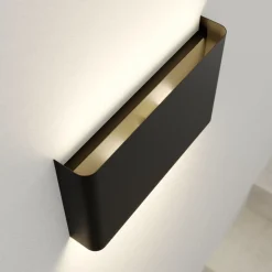 Nowodvorski Lighting Væglamper|Væglamper > Væglampe Haga, 3 stk., grafit, G9, op/ned, 15 cm høj