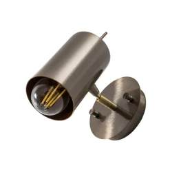 Opviq Gang|Væglamper > Væglampe Kem, messing, metal, højde 23 cm, E27
