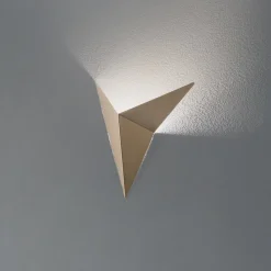 Opviq Gang|Væglamper > Væglampe Kus, guld, metal, højde 34 cm, G9
