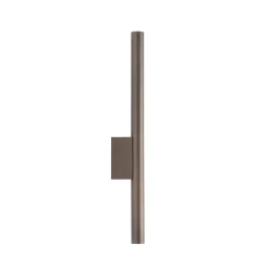 Væglamper ^ Nowodvorski Lighting Væglampe Laser, brun, metal, 40 cm høj, G9