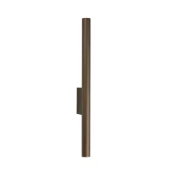 Væglamper ^ Nowodvorski Lighting Væglampe Laser, brun, metal, 40 cm høj, G9