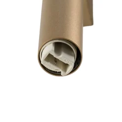 Væglamper|Væglamper ^ Nowodvorski Lighting Væglampe Laser, guldfarvet, metal, 40 cm høj, G9