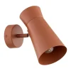 Argon Væglamper > Væglampe Lotta, terracotta, spotlight, stål, justerbar