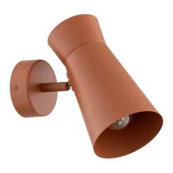 Argon Væglamper > Væglampe Lotta, terracotta, spotlight, stål, justerbar