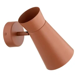 Argon Væglamper > Væglampe Lotta, terracotta, spotlight, stål, justerbar