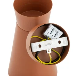Argon Væglamper > Væglampe Lotta, terracotta, spotlight, stål, justerbar
