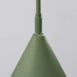 SOLLUX LIGHTING Pendellamper|Væglamper > Væglampe LYS, olivengrøn, Ø 14 cm, metal, stik, E14