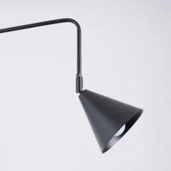 SOLLUX LIGHTING Pendellamper|Væglamper > Væglampe LYS, sort, Ø 14 cm, metal, stik, E14