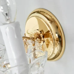 ORION Væglamper|Væglamper > Væglampe Marie Claire, krystalglas, 2 lyskilder