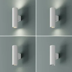 Argon Væglamper|Væglamper > Væglampe Marion, 2 lyskilder, hvid