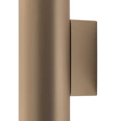 Argon Væglamper|Væglamper > Væglampe Marion Plus, guld, GU10, stål, højde 18 cm