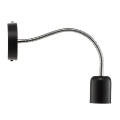 Eko-Light Væglamper > Væglampe Maxi med fleksibel arm, sort
