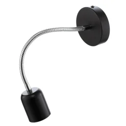 Eko-Light Væglamper > Væglampe Maxi med fleksibel arm, sort