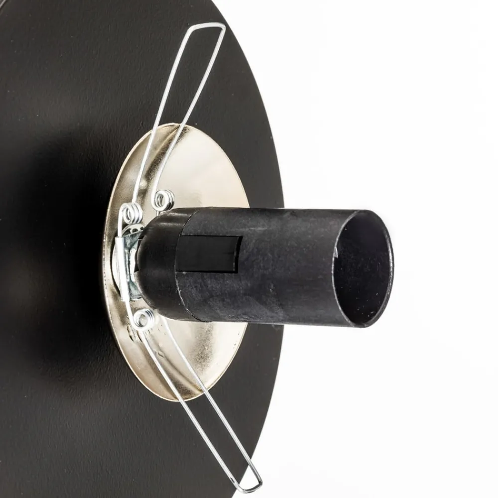 EMIBIG LIGHTING Gang|Pendellamper > Væglampe Minerva K1 med sort metalramme