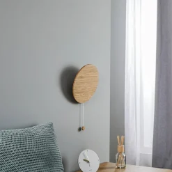 Nowodvorski Lighting Gang|Væglamper > Væglampe Minimal i egetræ