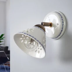 Ceramiche Gang|Væglamper > Væglampe NONNA i hvid keramik