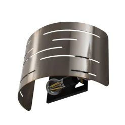 Opviq Gang|Pendellamper > Væglampe Oisin, guld, metal, højde 22 cm, E27
