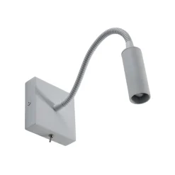 Væglamper|Væglamper ^ Argon Væglampe Ojos, hvid, læselampe, justerbar, 33 cm, G9