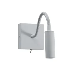Væglamper|Væglamper ^ Argon Væglampe Ojos, hvid, læselampe, justerbar, 33 cm, G9