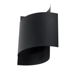 SOLLUX LIGHTING Væglamper > Væglampe Pako af to stålplader i sort