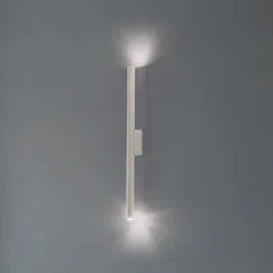SOLLUX LIGHTING Væglamper > Væglampe Pastelo, beige, højde 20 cm, stål, 2 lyskilder.
