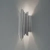 Opviq Væglamper|Væglamper > Væglampe Reis, krom, metal, højde 50 cm