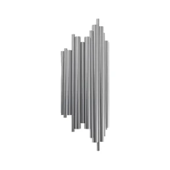 Opviq Væglamper|Væglamper > Væglampe Reis, krom, metal, højde 50 cm
