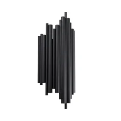 Væglamper|Væglamper ^ Opviq Væglampe Reis, sort, metal, højde 50 cm