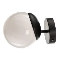 Eko-Light Væglamper|Væglamper > Væglampe Sfera 1 lyskilde glas/sort