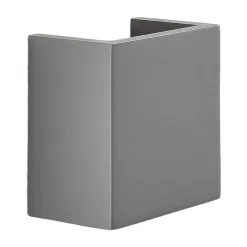 Lindby Væglamper|Væglamper > Væglampe Smira i beton og grå, 12,5 x 12,5 cm