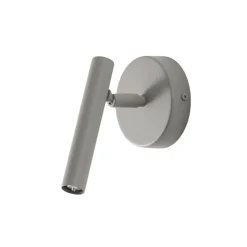 SIGMA Væglamper > Væglampe Sopel, taupe, 1 lyskilde, stål, G9, højde 15 cm