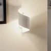 Gang|Pendellamper ^ EMIBIG LIGHTING Væglampe Spiner hvid, højde 30 cm, stål