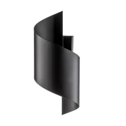 EMIBIG LIGHTING Gang|Pendellamper > Væglampe Spiner sort, højde 30 cm, stål